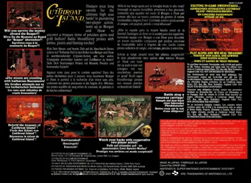 Cutthroat Island (Europe) box cover back